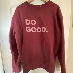 Cotopaxi Men’s Maroon Sweatshirt size L